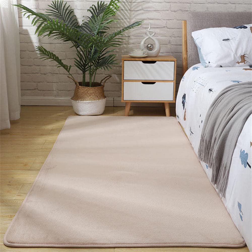 Tapis moderne super doux LUNEZY antidérapant et durable pour chambre
