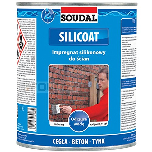 Preisvergleich Produktbild 5 Liter Soudal Silicoat Silicon-Fassadenimprägniermittel ähnlich Hydrofuge