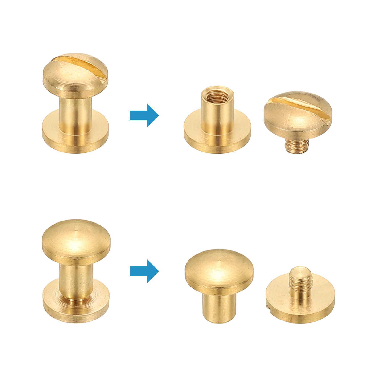 PATIKIL Chicago Screws - Image 4