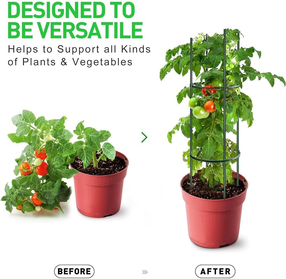 Tutores para Plantas,141 Piezas Soporte para Plantas trepadoras Exterior,Tomaten Rankhilferetirable Tutor Tomate,Enrejado Tomate,para Verduras Plantas Flores Enredadera Pflanzen Tomaten Rankhilfe