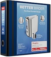 Vista 32 de Carpeta Staples Better, 2 pulgadas, Roja