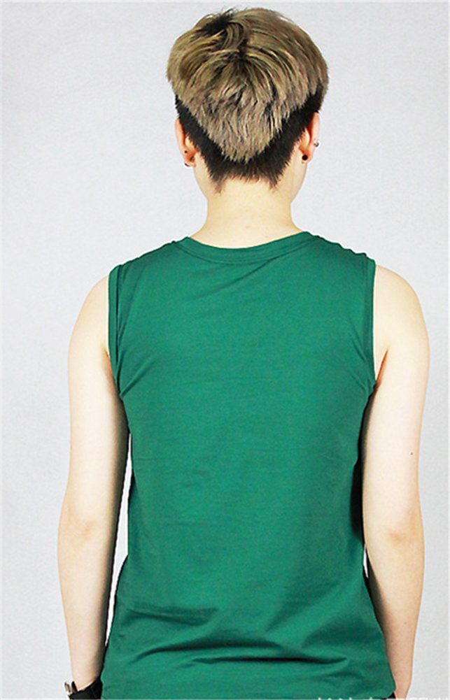 Chest Binder Tank Top - Strong Bandage Cotton Compression Vest For FTM, Tomboy, Stage, Sports, Flat Chest