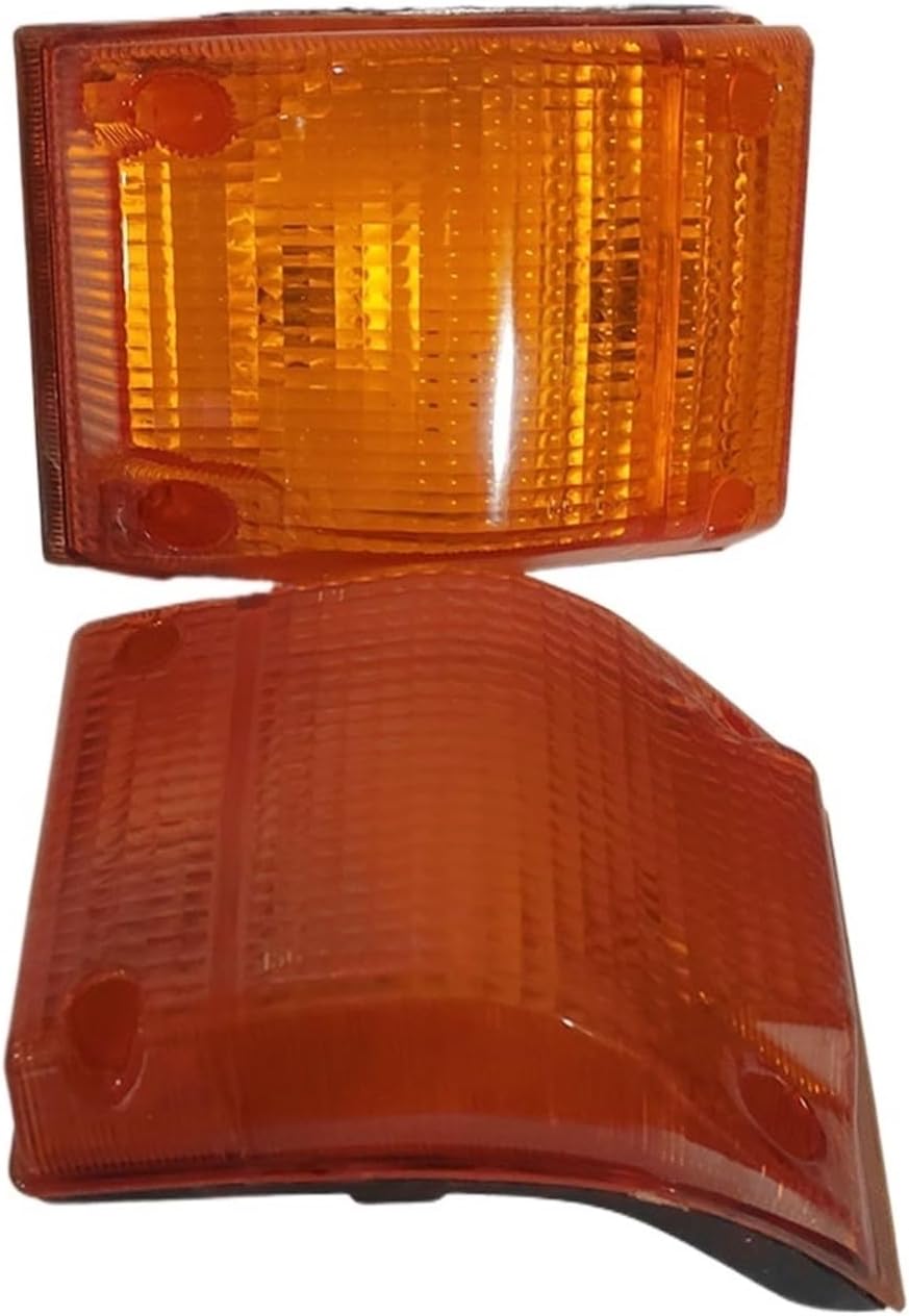 A Pair Car Corner Light Turn Signal Lamp Compatible With Lsuzu ELF 1991 1992 1993 Yellow