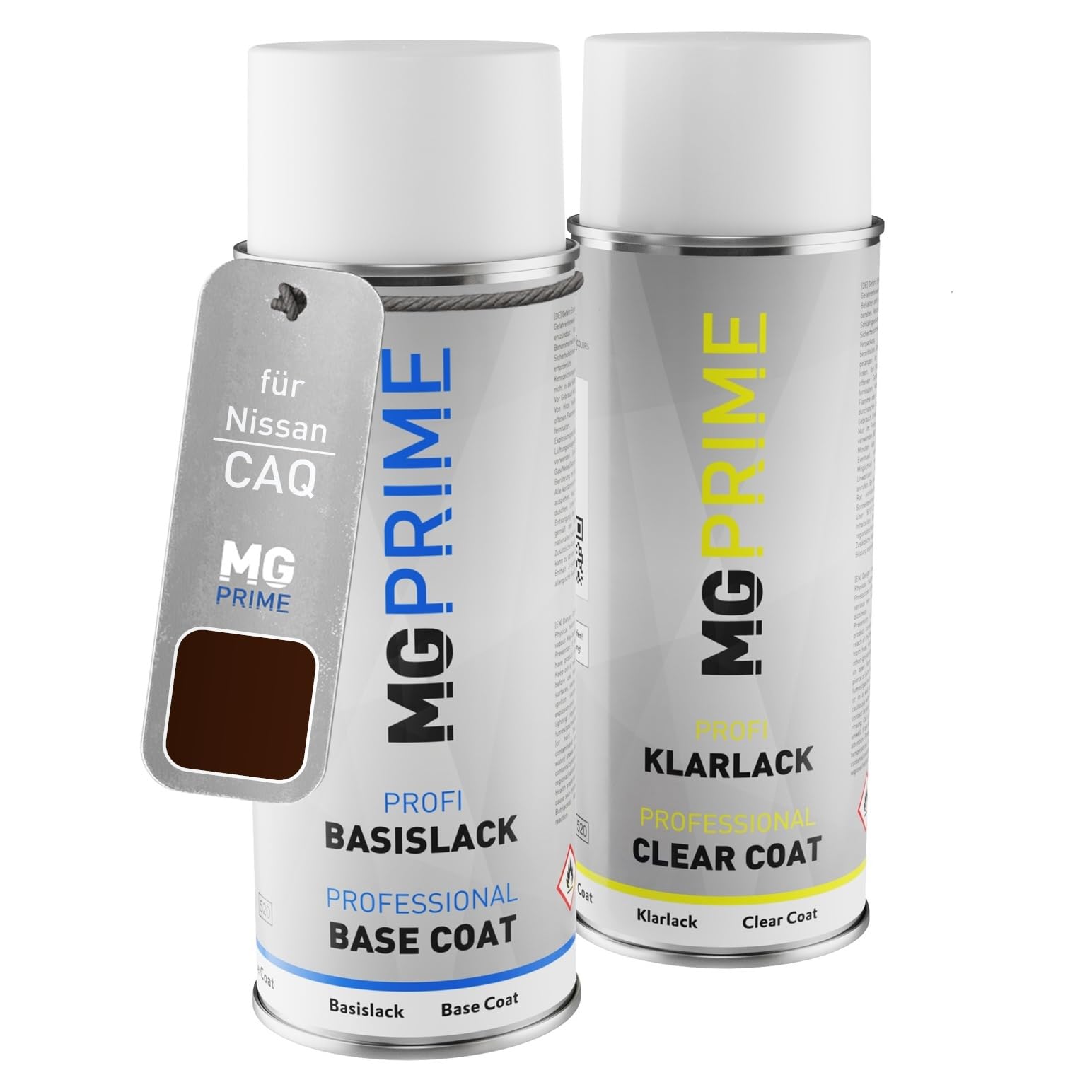 Mg Prime Brown Pearl Metallic Car Paint Spray Can Set For Nissan Caq /Earth Bronze Metallic Base Coat Clear Coat Spray Can 400Ml