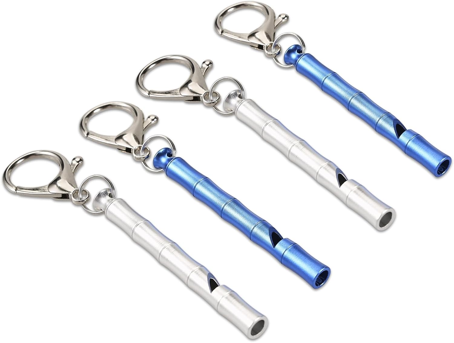 Noopel Whistle for Coaches Teachers 4 Pack, Emergency Whistles with