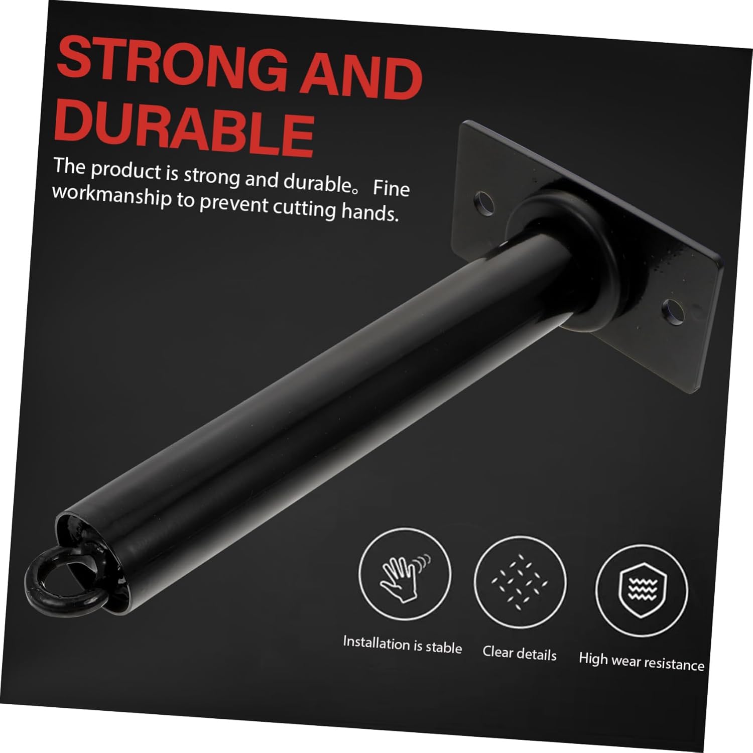 1pc Iron Dumbbell Plate Rack for Weight Storage Gym Equipment Organizer Easy Installation Black Finish Fitness Tool for Home Gym Use