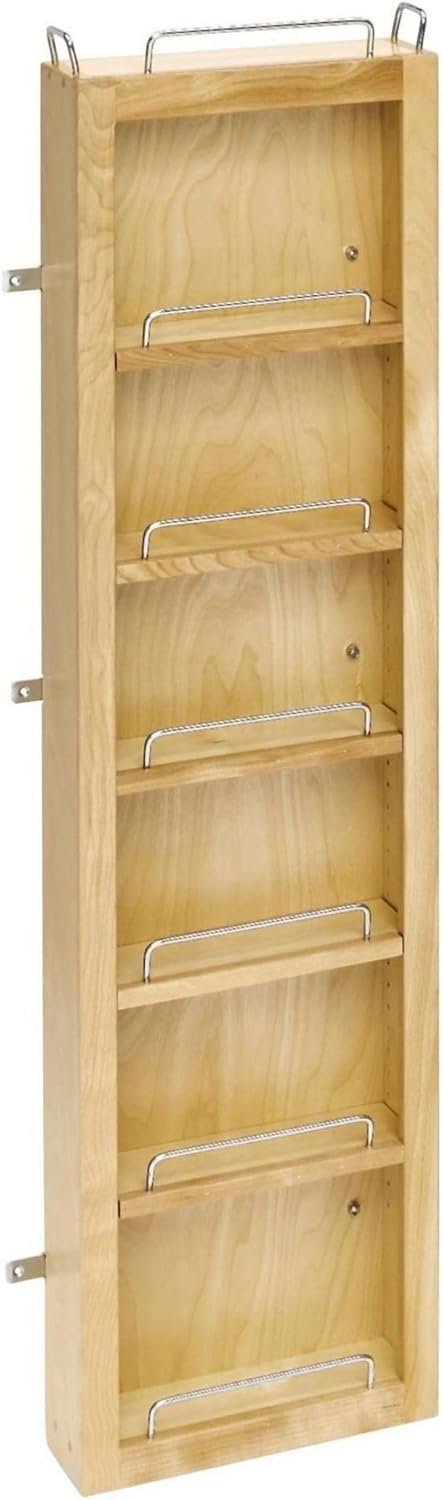 Rev-A-Shelf 4WDP18-45 45" Pantry Door Unit (w/Hardware) Single - Wood - Maple