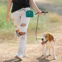 Vista 7 de COOWONE Bolsa de golosinas para perros con cierre magnético, bolsa de entrenamiento para perros pequeños, bolsa de bolsillo para golosinas para Verde