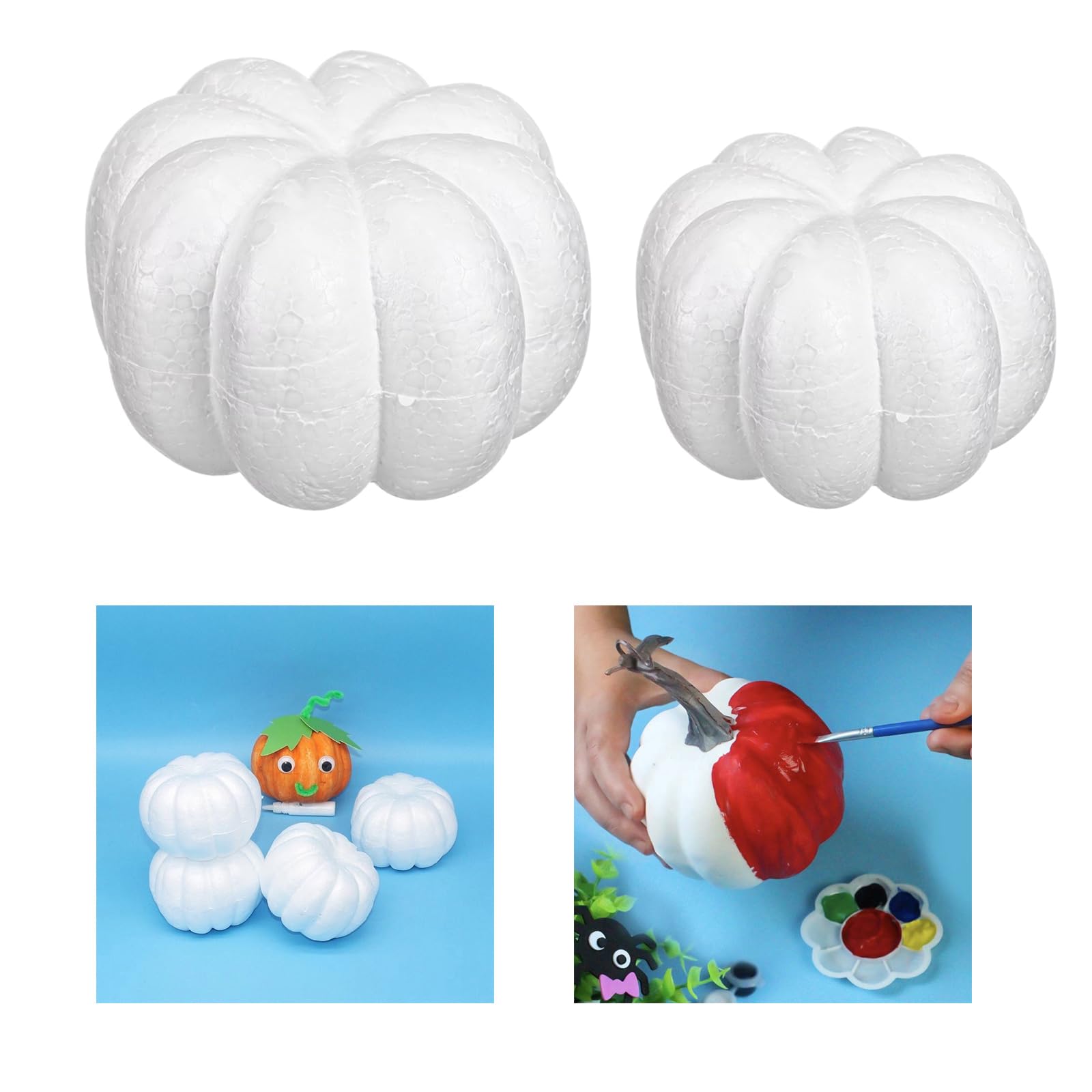 Amazon.co.jp: 10 個の人工カボチャ ハロウィン感謝祭秋パーティー用
