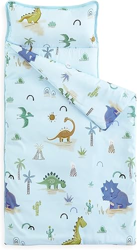 Miniatura 6 de Wake In Cloud - Toddler Nap Mat with Pillow and Blanket, for Kids Boys Girls Ages 3 Plus in Kindergarten Daycare Preschool, Roll Up Sleeping Bag