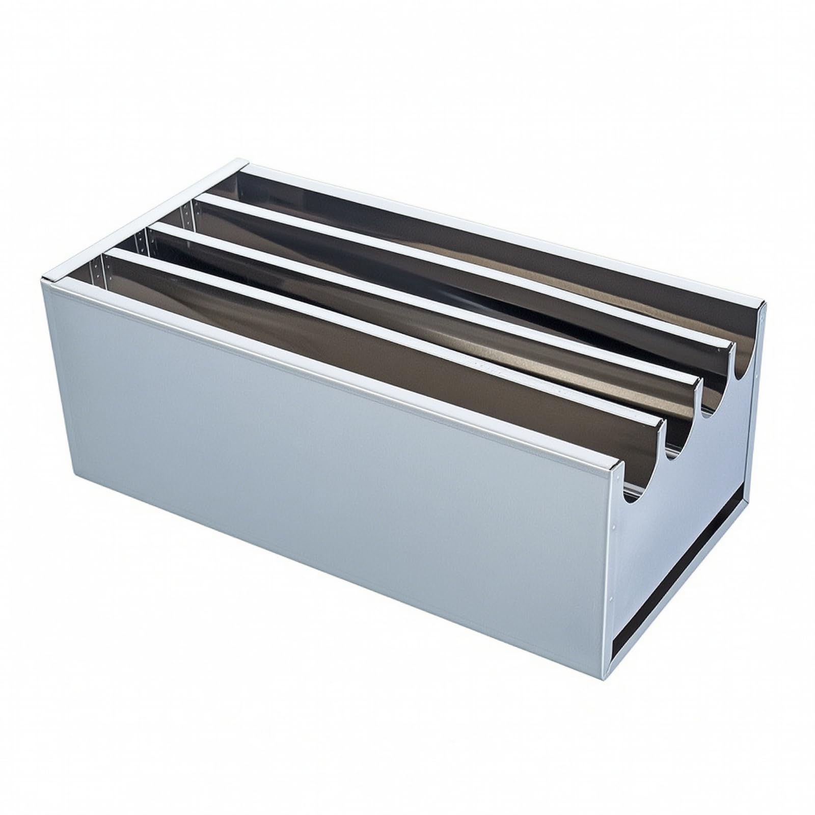 Scatola per Utensili da Con Professionale, Antigraffio, Organizzatore, per, Ristorante, Chef, Cuochi, 4-Slot, Senza Coperchio