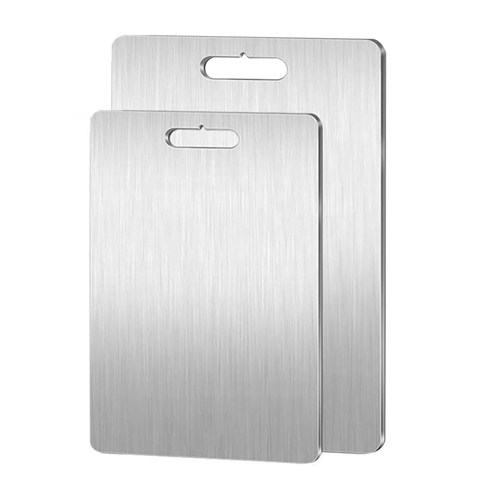 Tablero de cocina de doble cara de titanio 100 % puro para carne, frutas y verduras, duradero 39 x 28 cm, ideal para cocineros y cocineros caseros