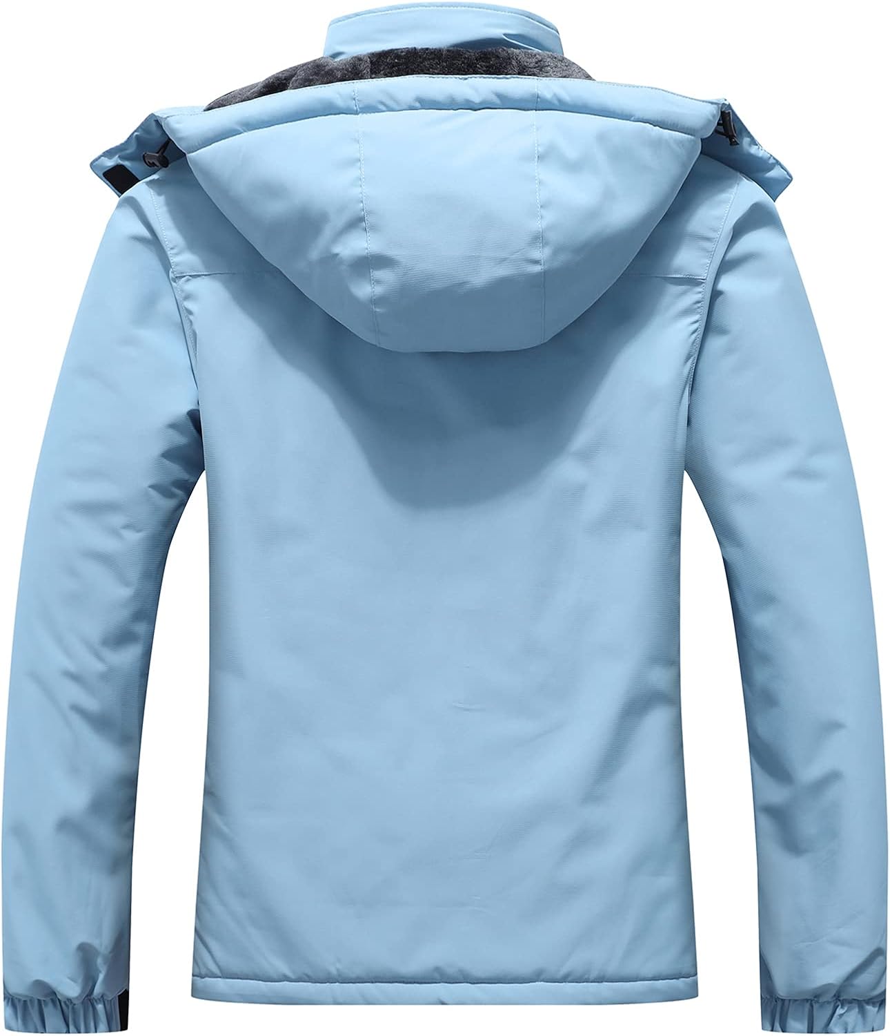 MOERDENG Women's Ski Jacket Warm Winter Coat Hooded Snowboarding Jackets Waterproof Mountain Windbreaker for Hiking Traval - Image 2