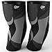 Elbow Compression Sleeve Arm Brace Pair | Support for Tendonitis, Golfers Elbow, Tennis Elbow, Joint Pain Relief, Workout Protection - Alpha Lifting Gear