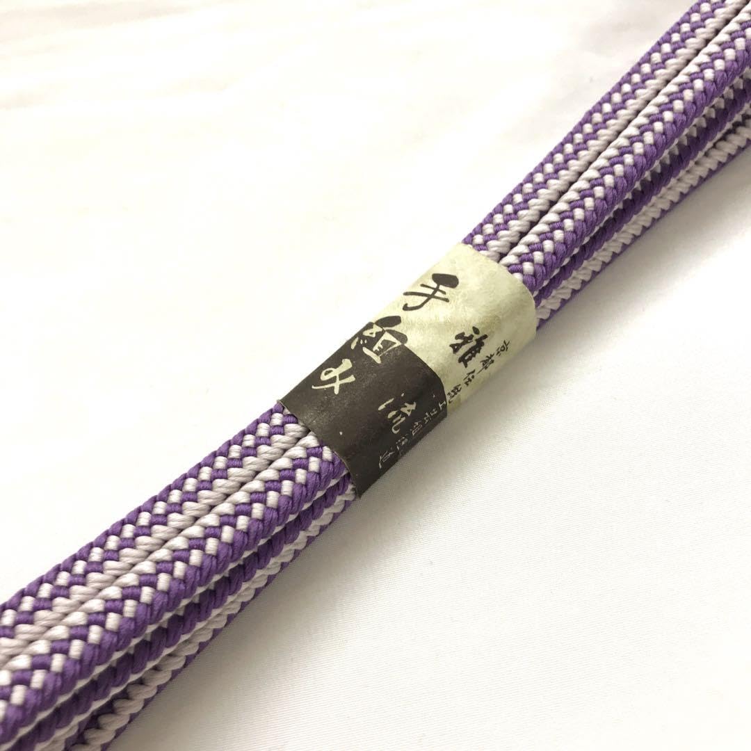 Amazon.co.jp: 305ms19手組み紐 帯締め 京都伝統工芸組紐道 雅流