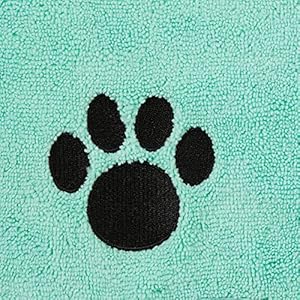 Bone-Dry-Pet-Robe-Collection-Embroidered-Absorbent-Microfiber-Bath-Robe-with-Adjustable-Closure-for-Dogs-Cats-X-Small-Aqua - Cucciolini Doodles   Bone-Dry-Pet-Robe-Collection-Embroidered-Absorbent-Microfiber-Bath-Robe-with-Adjustable-Closure-for-Dogs-Cats-X-Small-Aqua