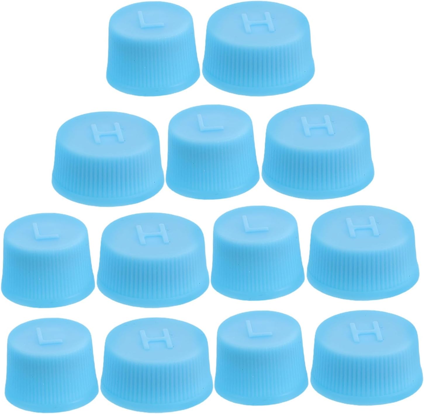 20Pcs Valve Core Dust Caps for Systems Durable High Low Pressure Protective Covers for Automotive Air Conditioning Systems Easy Installation Protection