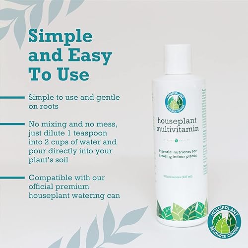 Miniatura 2 de Houseplant Multivitamínico - Vitamina D para plantas! Fertilizante líquido premium y alimento para plantas de interior con nutrientes y vitaminas