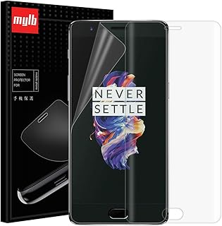 [2 Piezas] ONEPLUS 3/3T Protector de Pantalla, ?ltima generaci?n de tecnolog?a de pel?cula protectora, Slim Soft TPU Full Cover Protector de Pantalla para ONEPLUS 3/3T