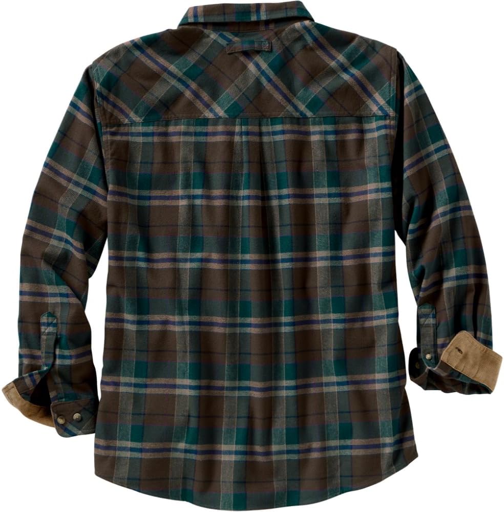 Legendary Whitetails Mens Long Sleeve Button Down 100% Cotton Flannel Shirt - Image 3