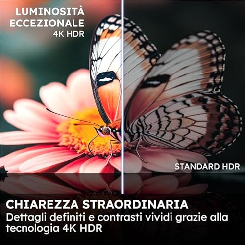 Haier LED 4K UHD H75K85FUX 75" Smart TV, Google TV, Dolby Audio, HDR 10, Telecomando Smart, Google Assistant, Bluetooth 5.1, DBX TV, HDMI 2.1 x 4 [2025] - Immagine 2