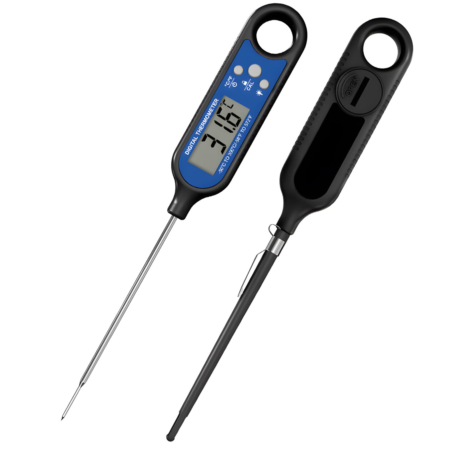 Ekoama Read Digital Meat With Sensing Rotation Display And Backlight For Cooking Baking BBQ