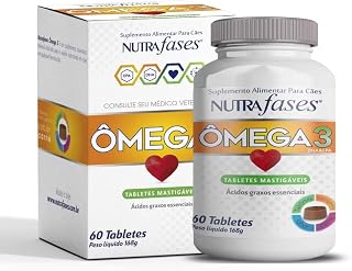 Suplemento Ômega 3 Para Cães Nutrafases 20 tabletes