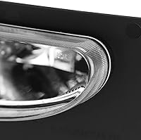 Vista 9 de SPEC-D TUNING - Luces antiniebla para defensa delantera transparentes + focos + interruptor compatibles con Ford Mustang 1994-1998, par de montaje