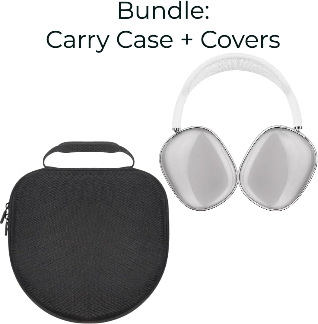 SaharaCase Travel Carry Case for AirPods Max Kit Bundle with Airpods Max Covers image 2