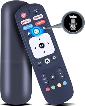 PZL New RM-C3287 Voice Replacement Remote Control for JVC TV RMC3287 65PFL5604/F7 65PFL5766/F7 50PFL5766 65PFL5704/F7 65PFL5504/F7
