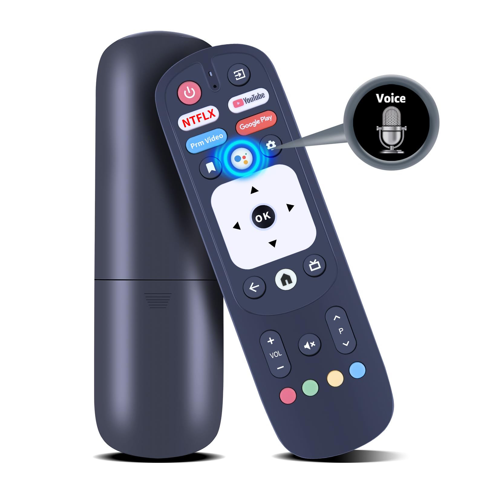 PZL New RM-C3287 Voice Replacement Remote Control for JVC TV RMC3287 65PFL5604/F7 65PFL5766/F7 50PFL5766 65PFL5704/F7 65PFL5504/F7