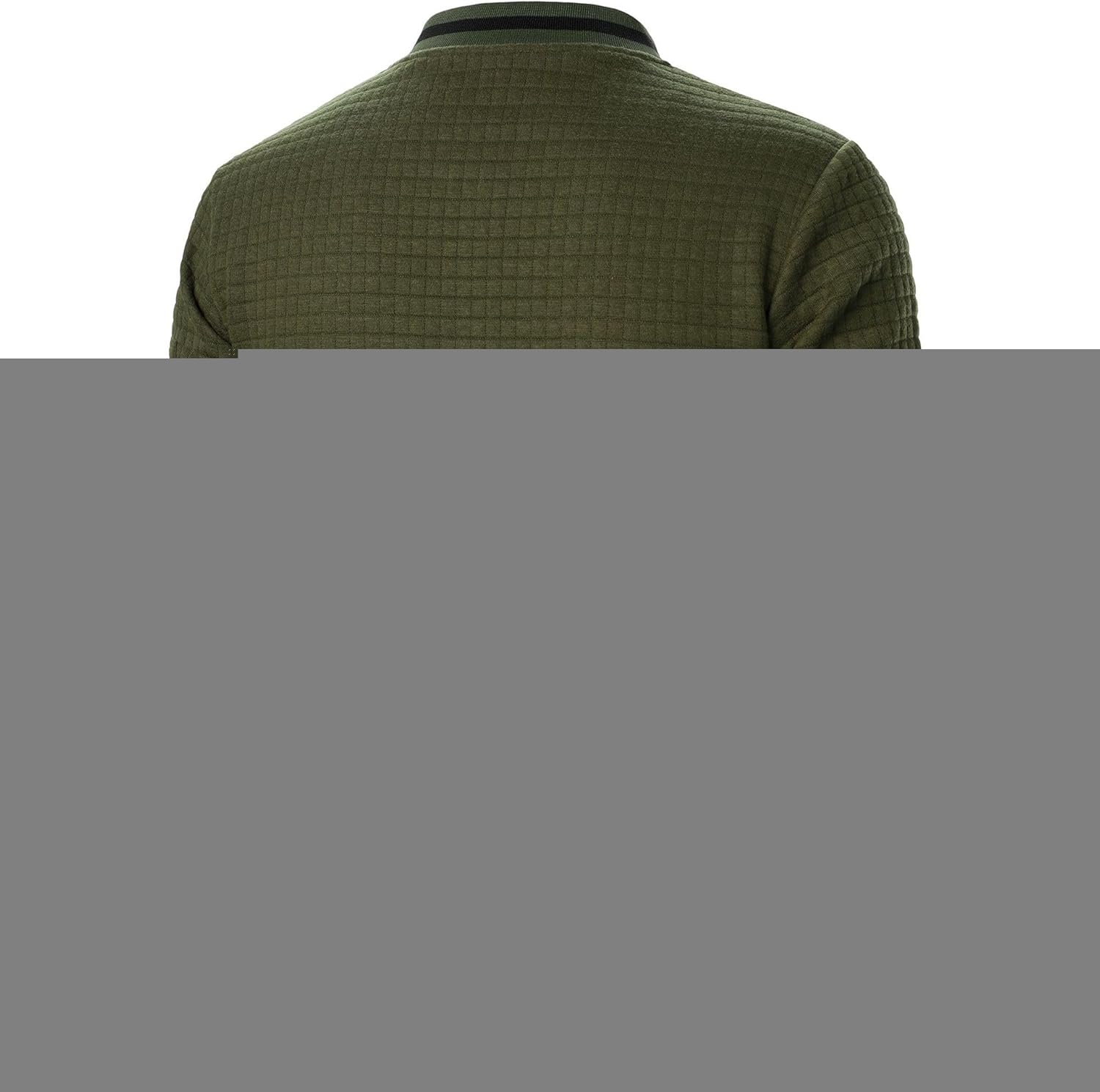 Mens Lightweight Bomber Jacket Casual Waffle Bomber Jackets Varsity Coat Full Zip Jackets for Men