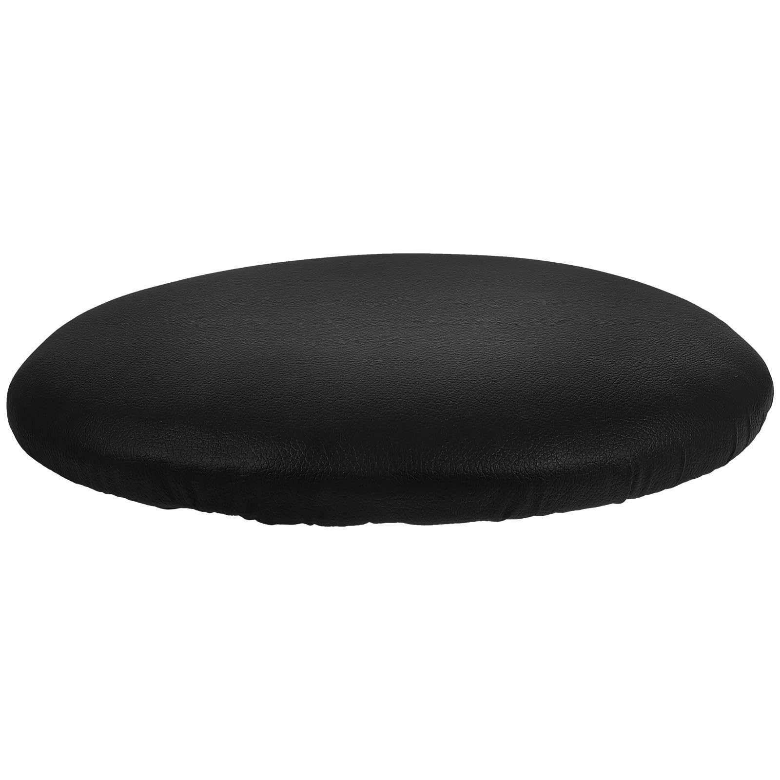 Coussin de siège rond en cuir noir antistatique : l'excellence de la haute capacité de charge