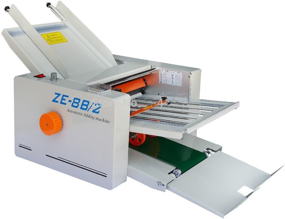 MXBAOHENG ZE-8B4 Paper Folding Machine for Mail/Coated/Printing/Poster Paper/Newspaper