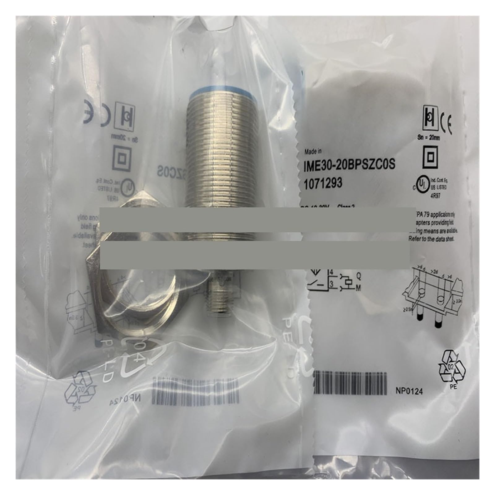 Capteur de proximité IME12-06BPSZC0K inductif SICK pour détection industrielle de précision