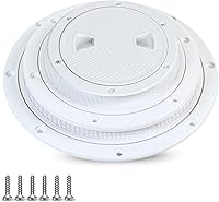 Vista 8 de Hoffen Boat Hatch, 4" 6" 8" Round Non Slip Inspection Hatch w/Detachable Cover for Marine Boat Yacht