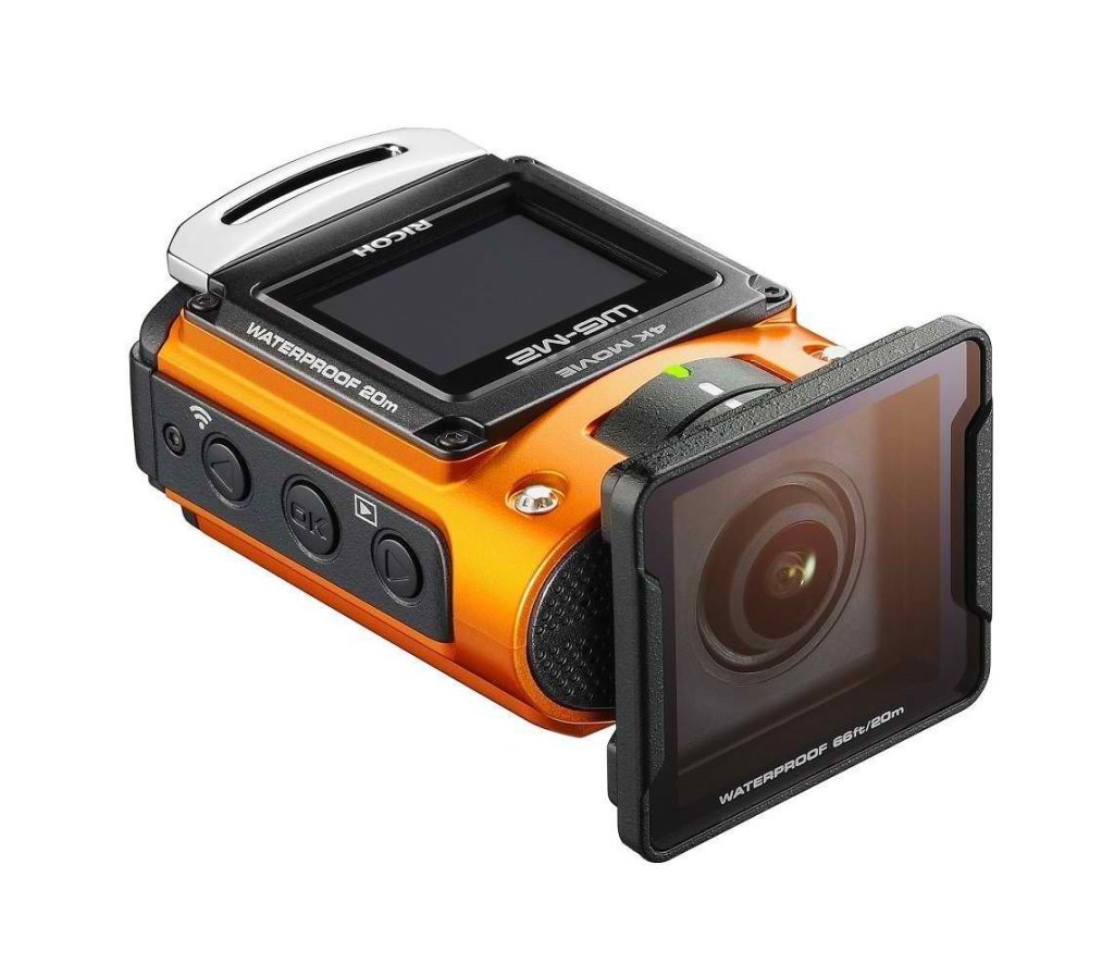 Ricoh WG-M2 Waterproof Action Camera 8 Megapixels Wi-Fi LCD Screen
