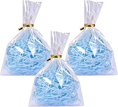 100lü Şeffaf Poşet (10x15 Cm) Kurabiye Poşeti, Tek Kullanımlık Gıda Saklama Poşeti