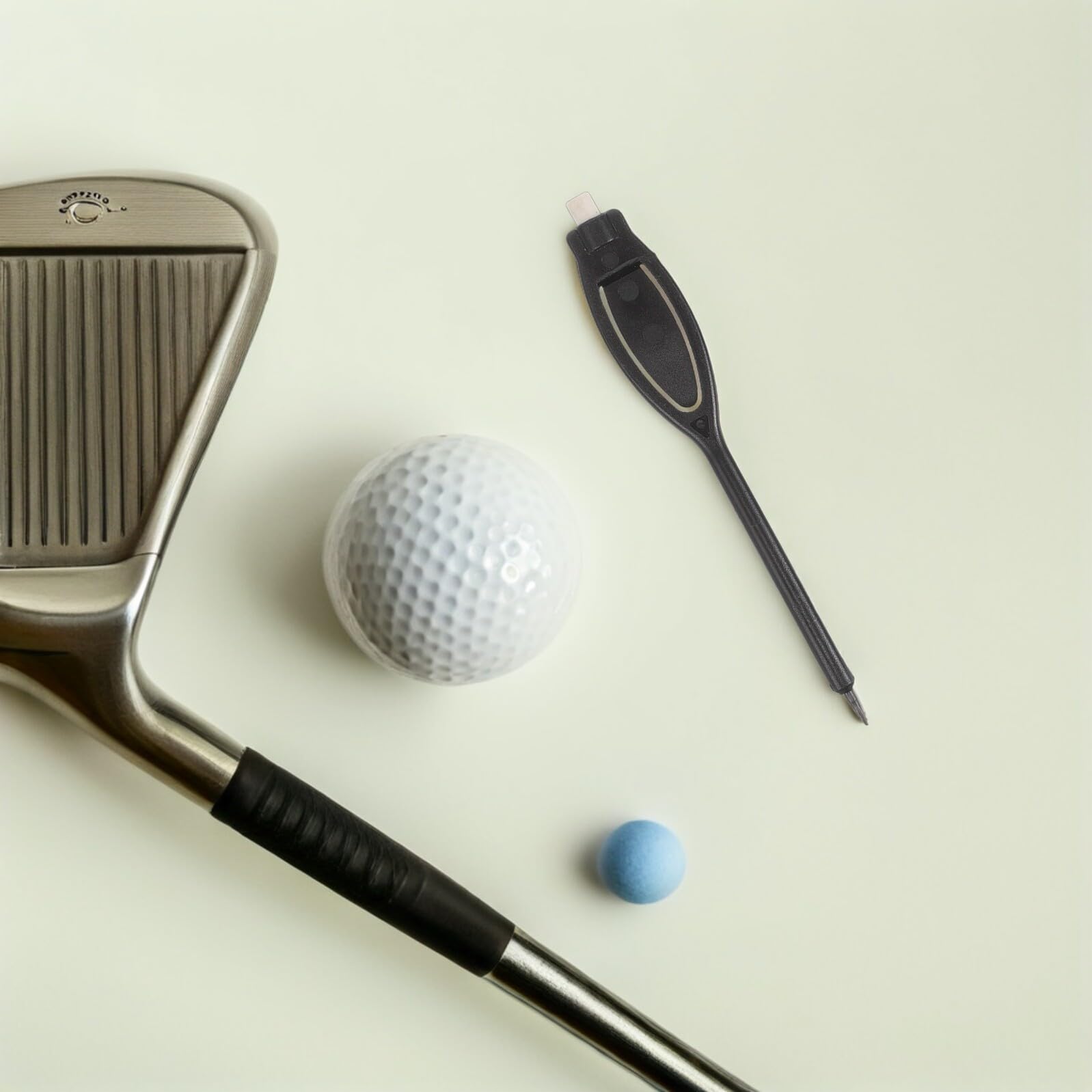 KALLORY Matite da Golf Set 20 Pezzi in Plastica Nera con Gomma e Clip