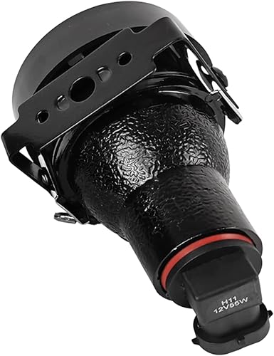 Miniatura 4 de YLT AUTO Kit de repuesto de anillo de luz antiniebla de 3 pulgadas CCFL blanco halo ojo de ángel, lente transparente con bombilla LED, un par de LH