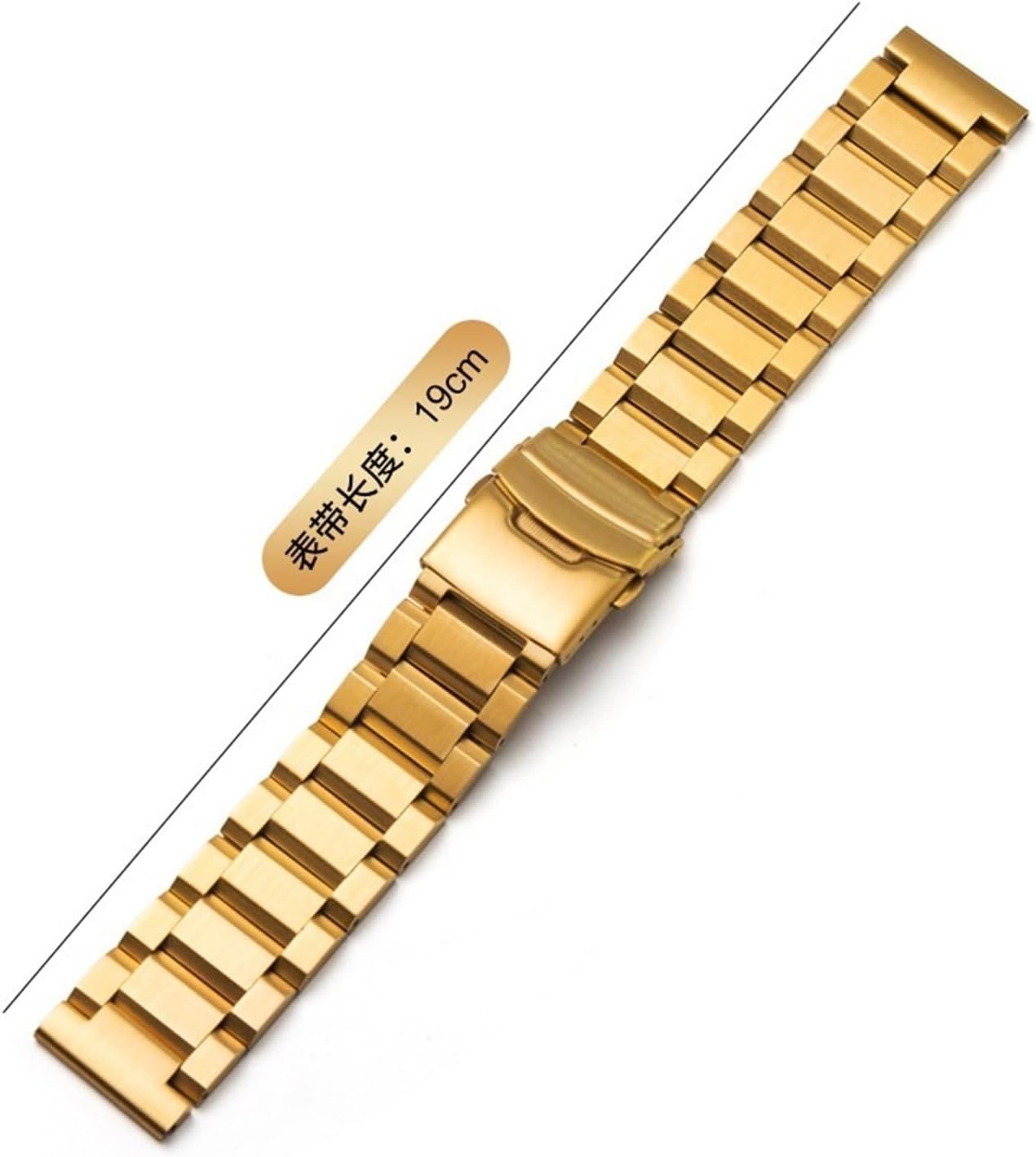 Stainless Steel Watch Band Bracelet 18mm-25mm Men Women Metal Strap Replace Accessories - Image 6