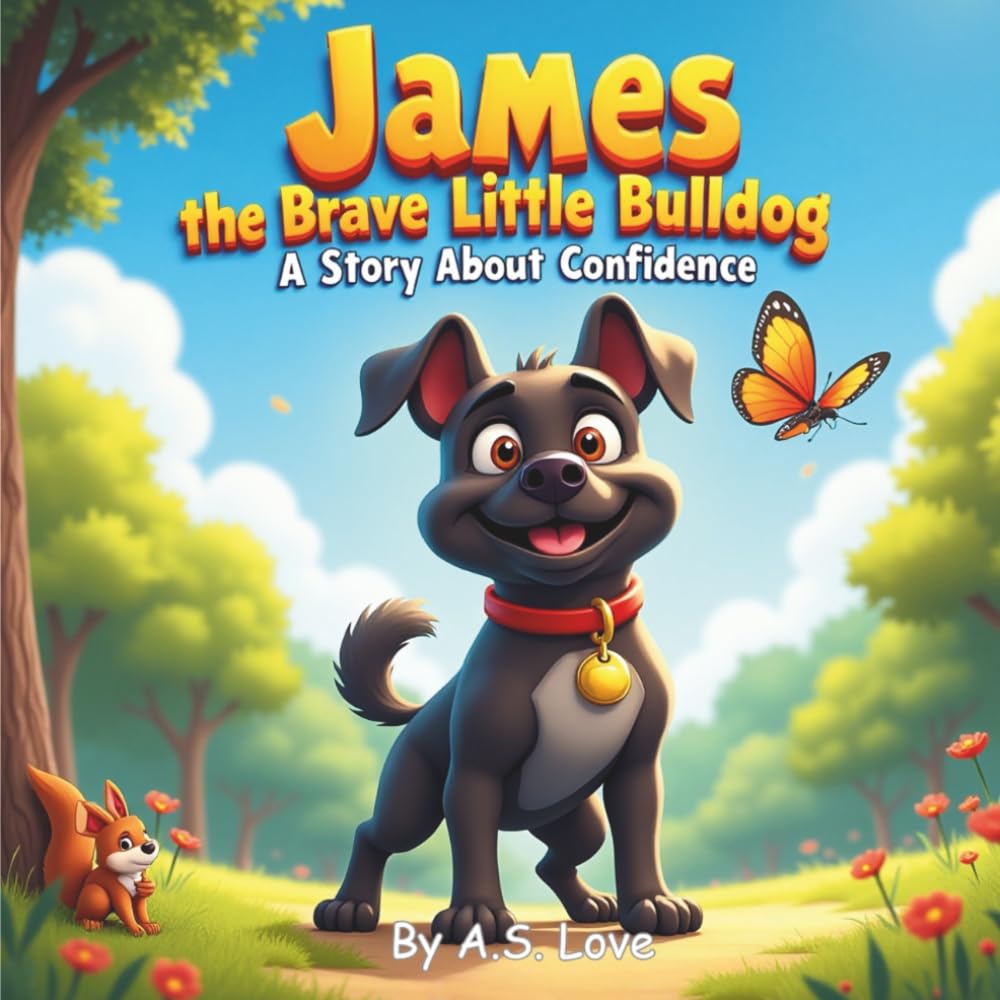 James The Brave Little Bulldog: A Story About Confidence (Animal Adventure Academy)