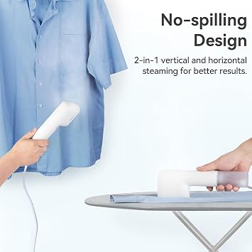 Travel Steamer for Clothes Portable Mini, Handheld Garment Steamer, 120V