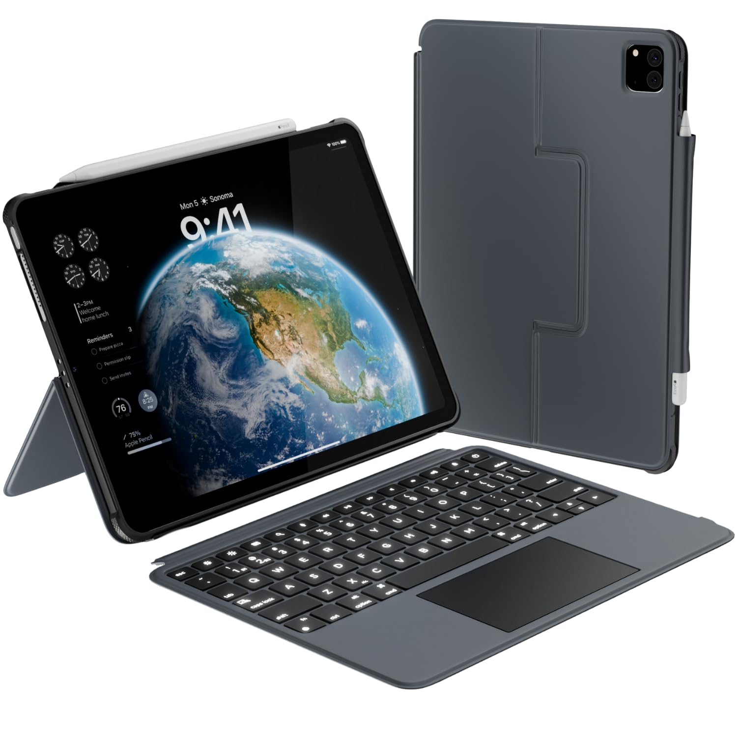 ipad pro 13inch m4 Apple pencil pro セット Amazon.com: ZryXal New iPad Pro 13 Inch Case M4 (2024 Model