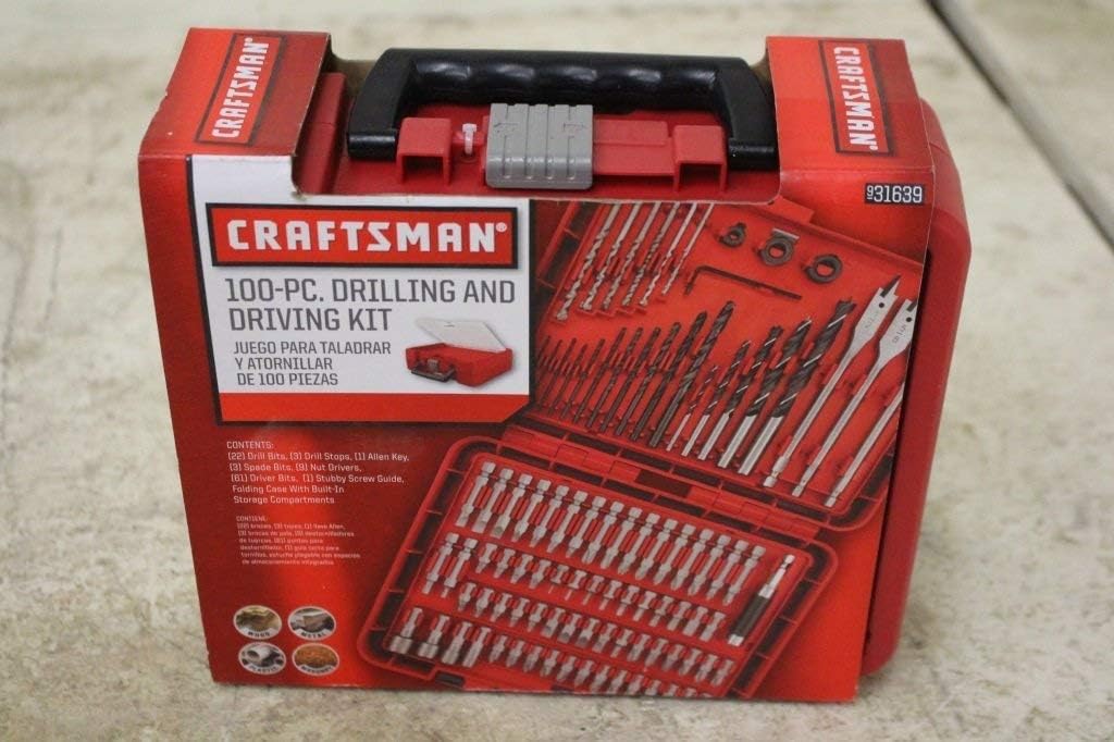 Craftsman - Brandclub - Craftsman 100 Piece drilling and driving kit