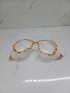 شمع خرساني 30 جرام على شكل قوقعة من جاليري دوا ابيض في دهبي فارغ بدون