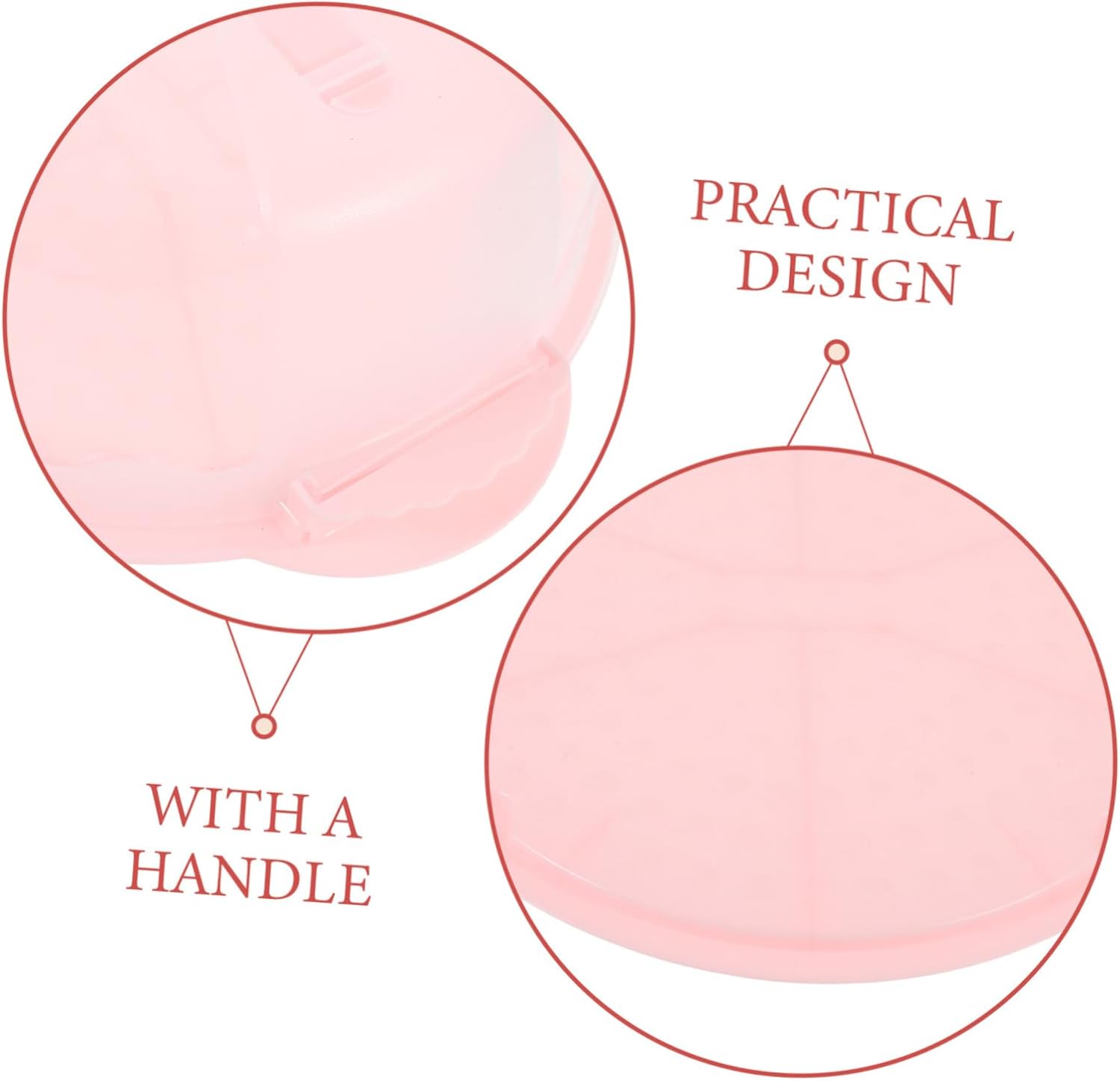 ABOOFAN 2pcs Reusable Cake Carrier Box Portable Dessert Holder Dome for Cakes Cupcakes and Treats Easy to Clean Food Safe for Parties and