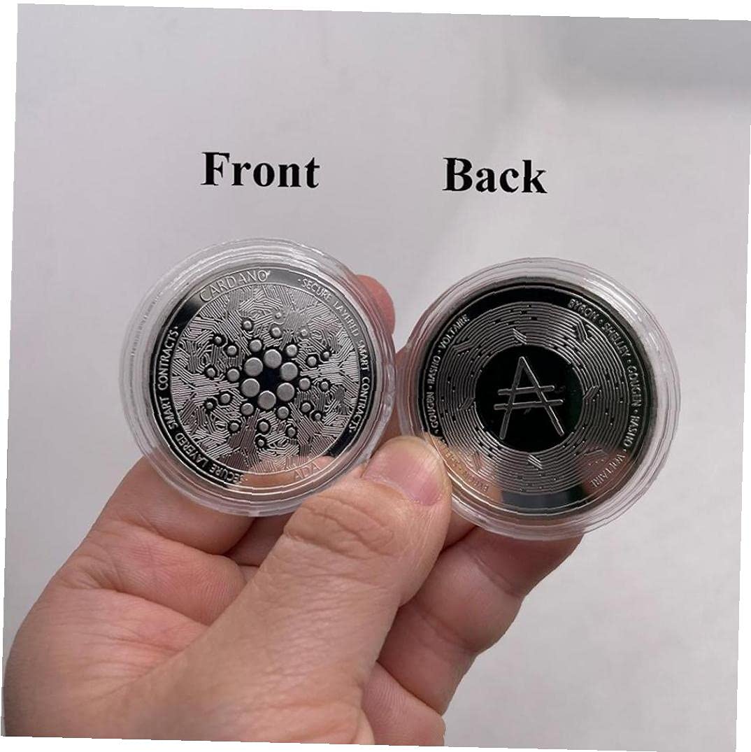 Lingote De Oro Moneda Crypto Coleccionable - Bitcoin, Cardano Y Más  (Edición Especial En Plata U Oro) Monedas De Oro