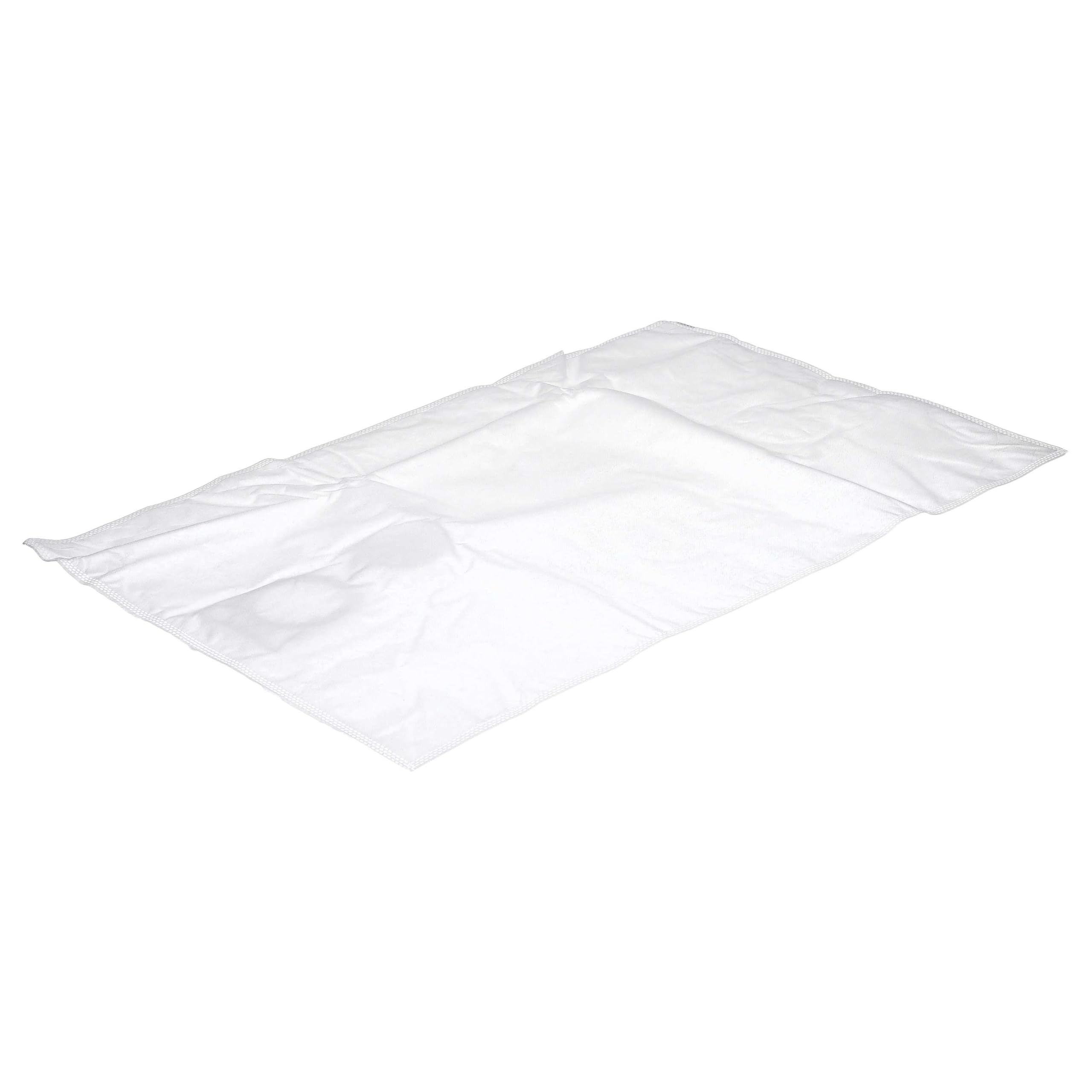 vhbw 50x worki do odkurzacza zastępcze do Bosch 2607432037 do odkurzacza - mikrowłóknina, 50 cm x 33 cm, białe