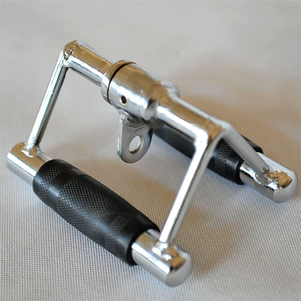 2.5kg Row V Handle Cable Attachment Multi Rotation Gym Pull Down Rope Accessories Triceps Grip